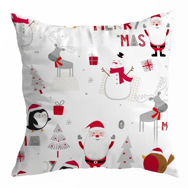 Cartoon Style Color Block Polyester Pillow Cases Couch & Sofa Decor