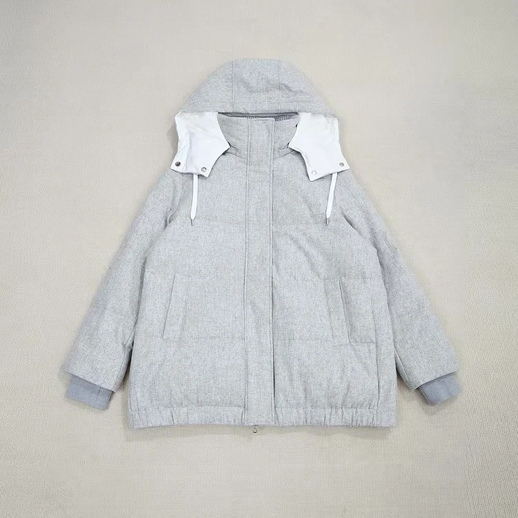 Thicken Warm Coat Winter Jacket Solid Bubble Jackets