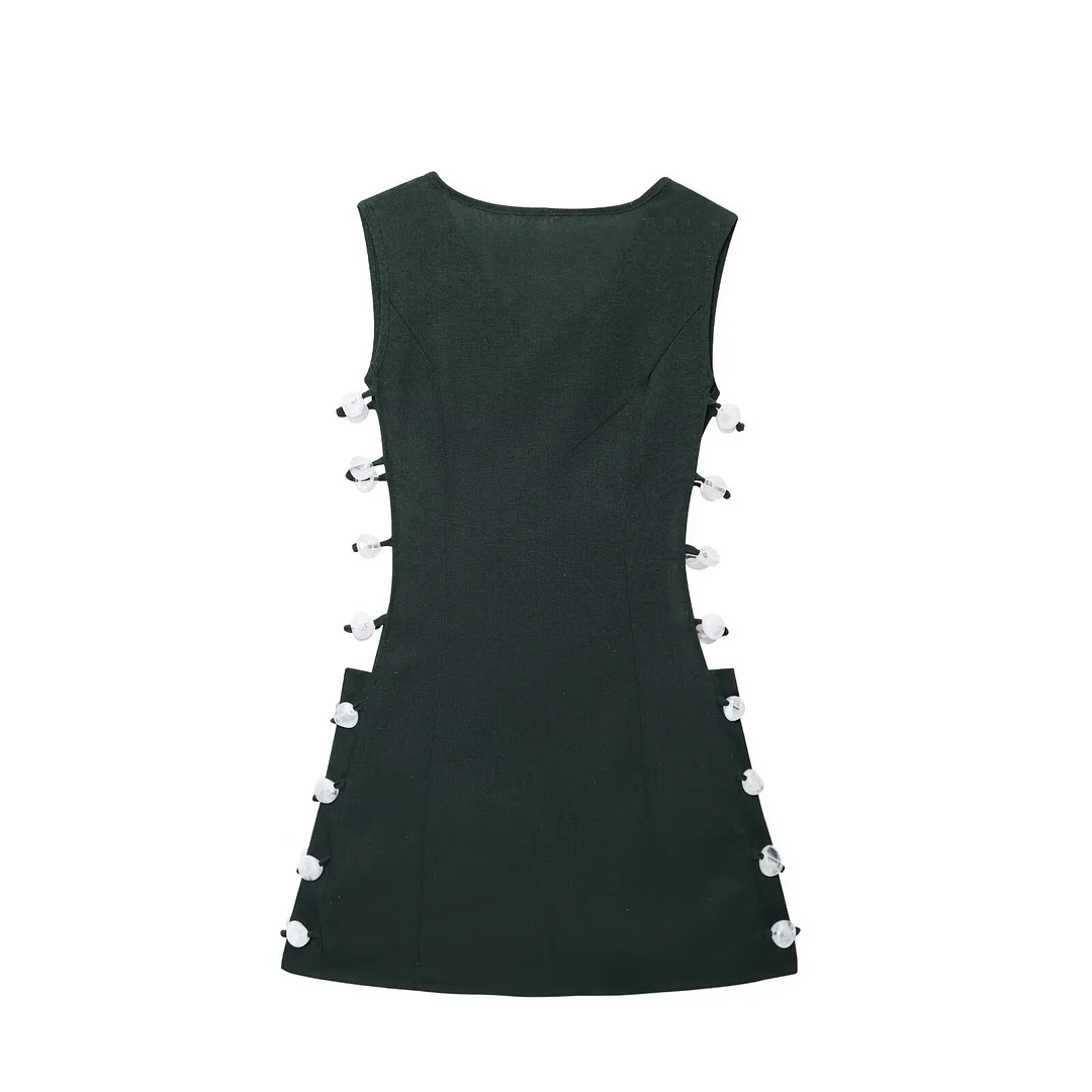 Nigikala Nigikala Women's Explosive Sexy Spicy Waist Cotton Dress