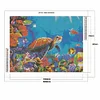 Diamond Painting -DIY Full Square Drill Sea Turtle(50*40 CM)