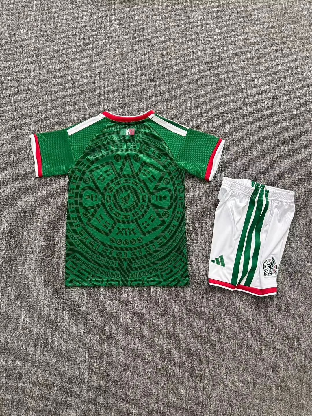 2026 Mexico Home Kids Kit Soccer Jersey Thai Quality