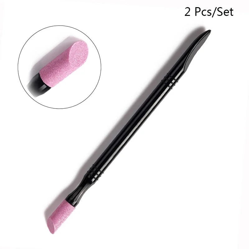 5Pcs Quartz Pen Cuticle Remover Pusher Trimmer Dead Skin Remover Professional Nail Art Care Tool Remover Makeup Nail Tools Kit-Nail Inspo