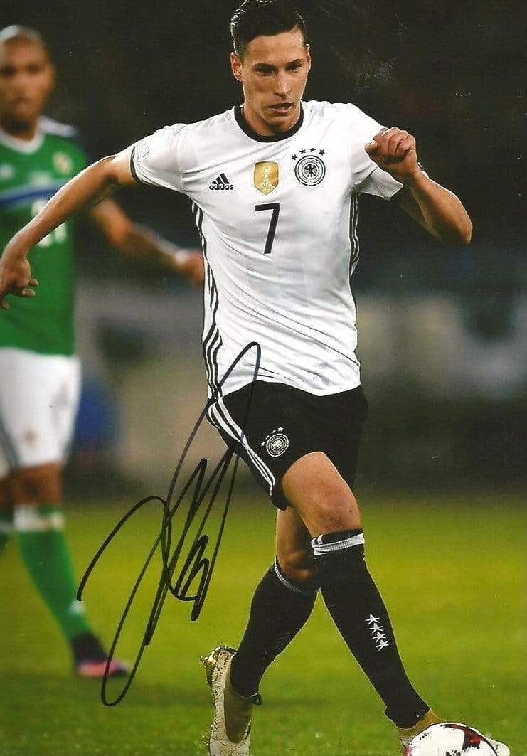 Julian Draxler SOCCER GERMAN NATIONAL TEAM autograph, In-Person signed Photo Poster painting