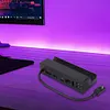 For Steam Deck 7 In 1 Charging Station 1000Mbps Ethernet Expansion Dock Base US