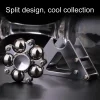 Ferris Wheel Double Pendulum Fingertip Dyroscope Foldable Metal Anti-Stress Desktop Ornaments Decompression Toys Handheld EDC Metal Gyroscope
