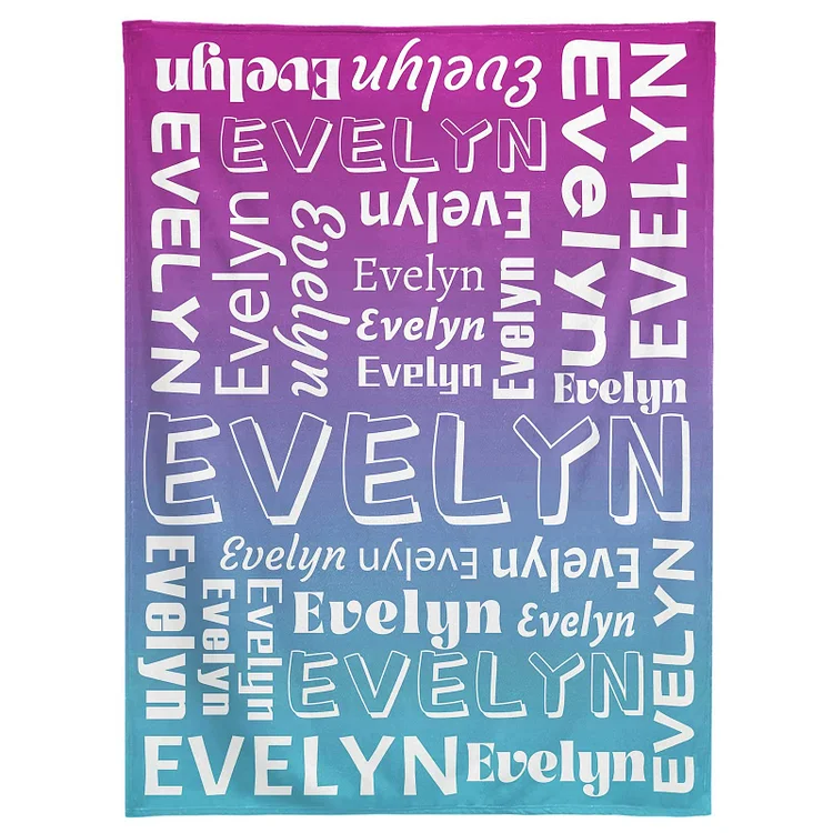 BlanketCute-Personalized Lovely Kid Blanket with Your Kid's Name | 11