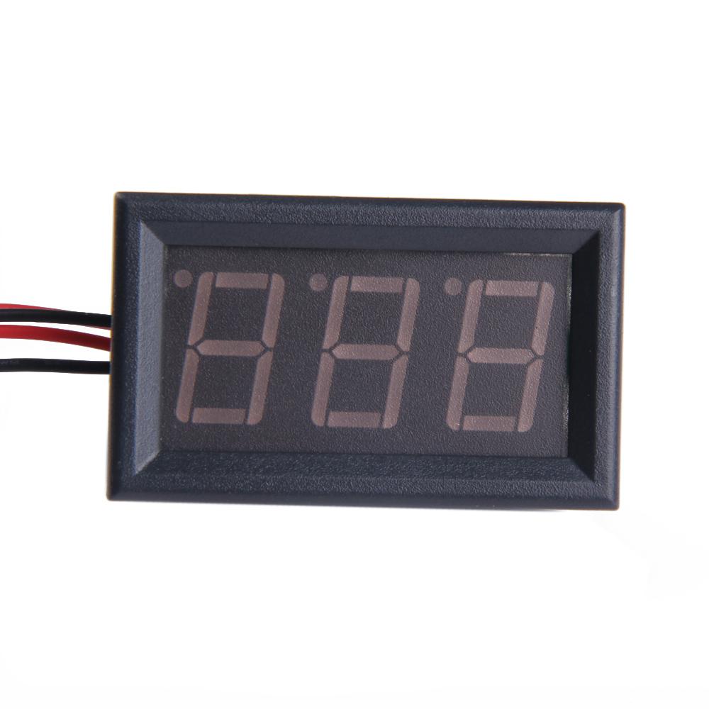 

Digital DC Ammeter 20A Red LED Panel Amp Meter Digital Electricity Meter, 501 Original
