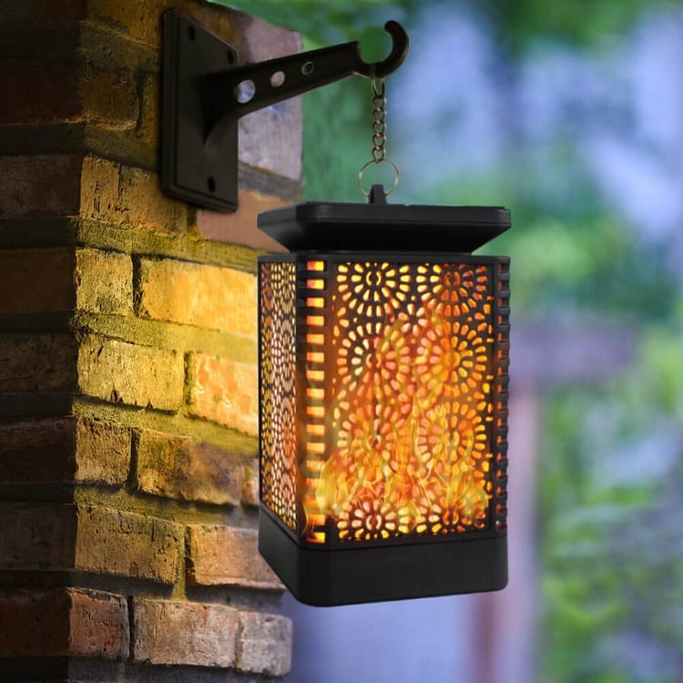 Solar Lantern Lights Outdoor Hanging  2 Pack CSTWIRE