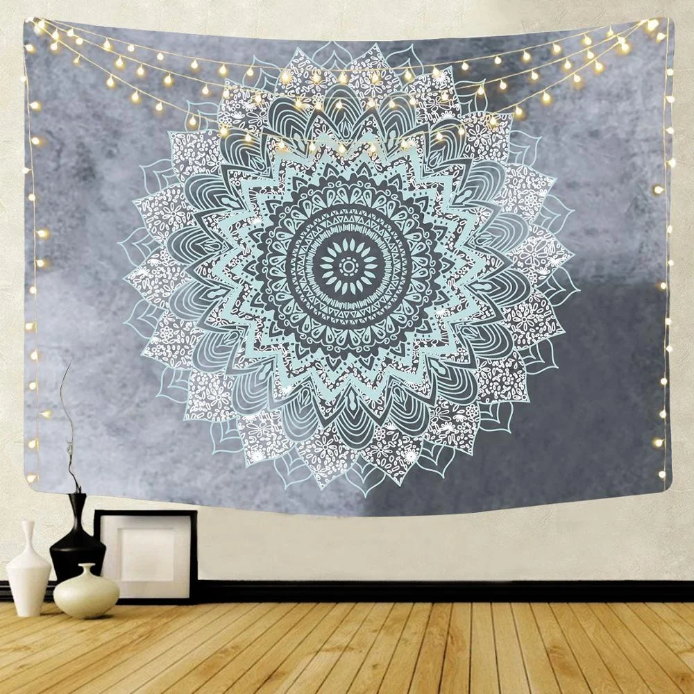 Witchcraft Tarot Tapestry Psychedelic Wall Hanging Carpets Polyester Fabric Hippie Boho India Decor Gypsy Mandala Blankets budha