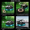 Upgraded Helicopter Aromatherapy Solar Rotating Air Freshener Home Car Interior Decoration Accessories