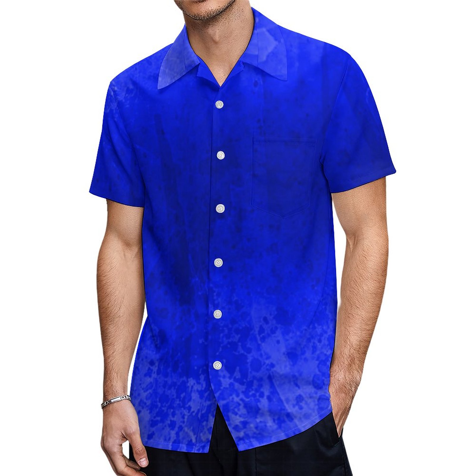 Berserk Blue Kawaii Fashion Workout Charming Hip Hawaiian Shirt Mens Button Down Tropical Hawaii Beach Shirts