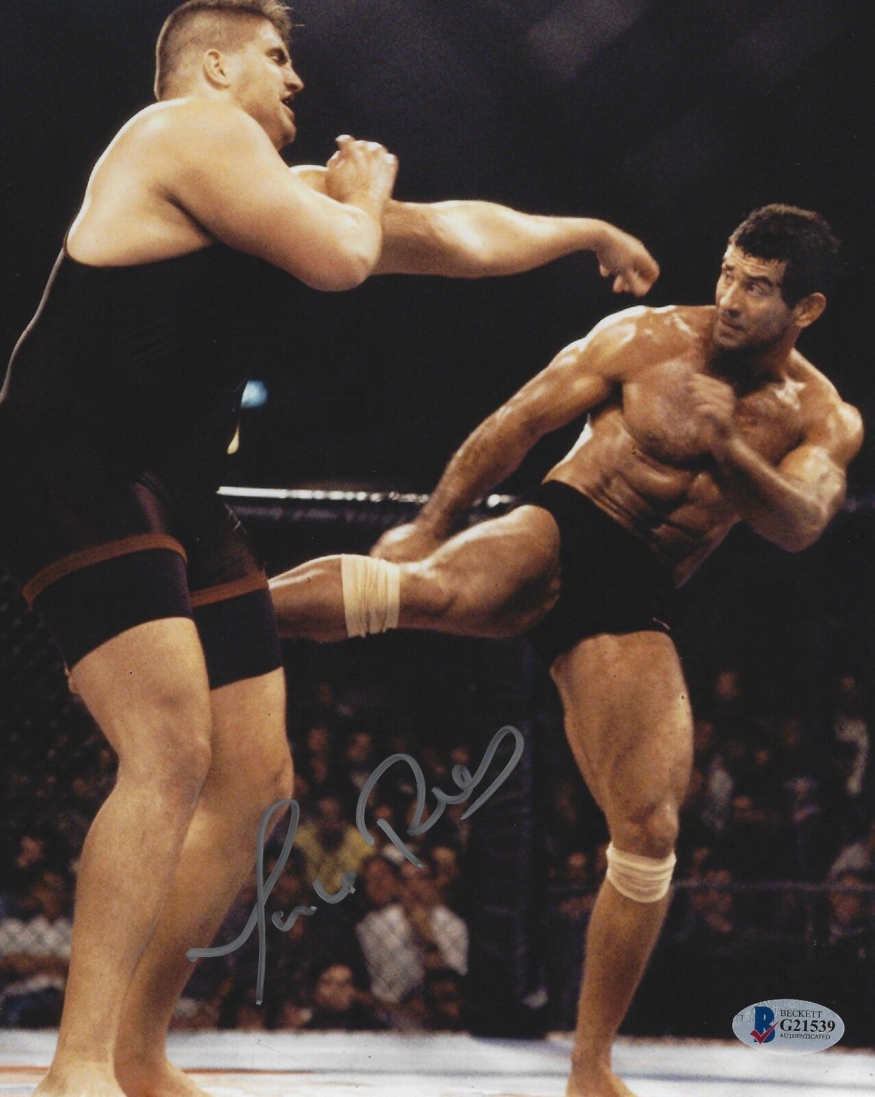 Marco Ruas Signed 8x10 Photo Poster painting BAS Beckett COA UFC 7 Tournament Finals Autograph