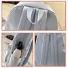 Nylon Backpack Large Capacity Student Daypack School Bag for High School Student