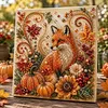 DIY Pearl Painting - Handmade Self - Adhesive Pearls - Autumn Fox