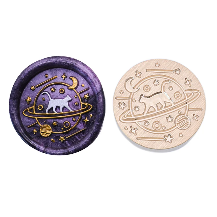 Diy Fire Lacquer Round Sealing Wax Stamp Head 25Mm gbfke