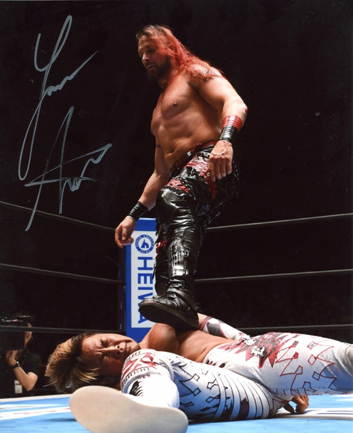 Lance Archer autographed 8x10 #20 TNA  Ship Vance Hoyt WWE AEW Murderhawk