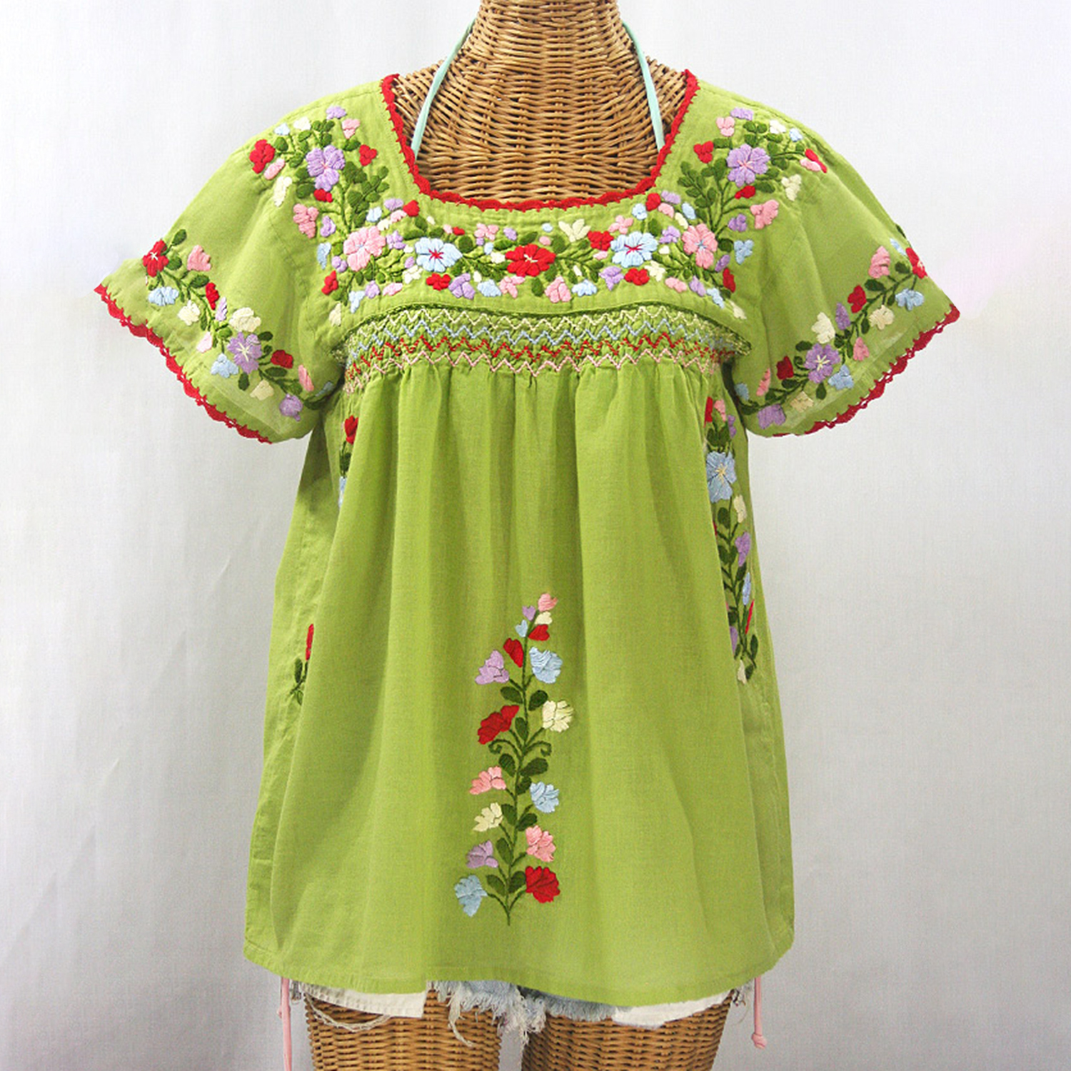 Holiday Retro Print Top