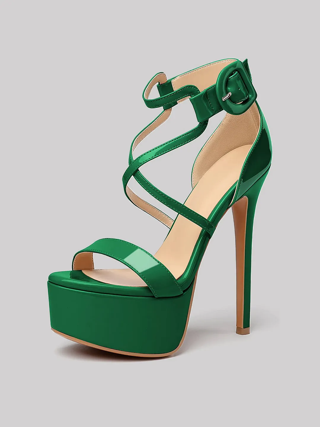 Knee-High Open Toe Platform Boots | Summer Thin Heel Sandal Boots