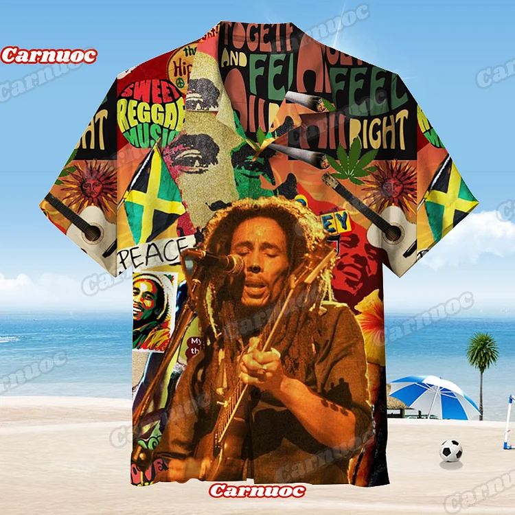 Bob Marley | Unisex Hawaiian Shirt