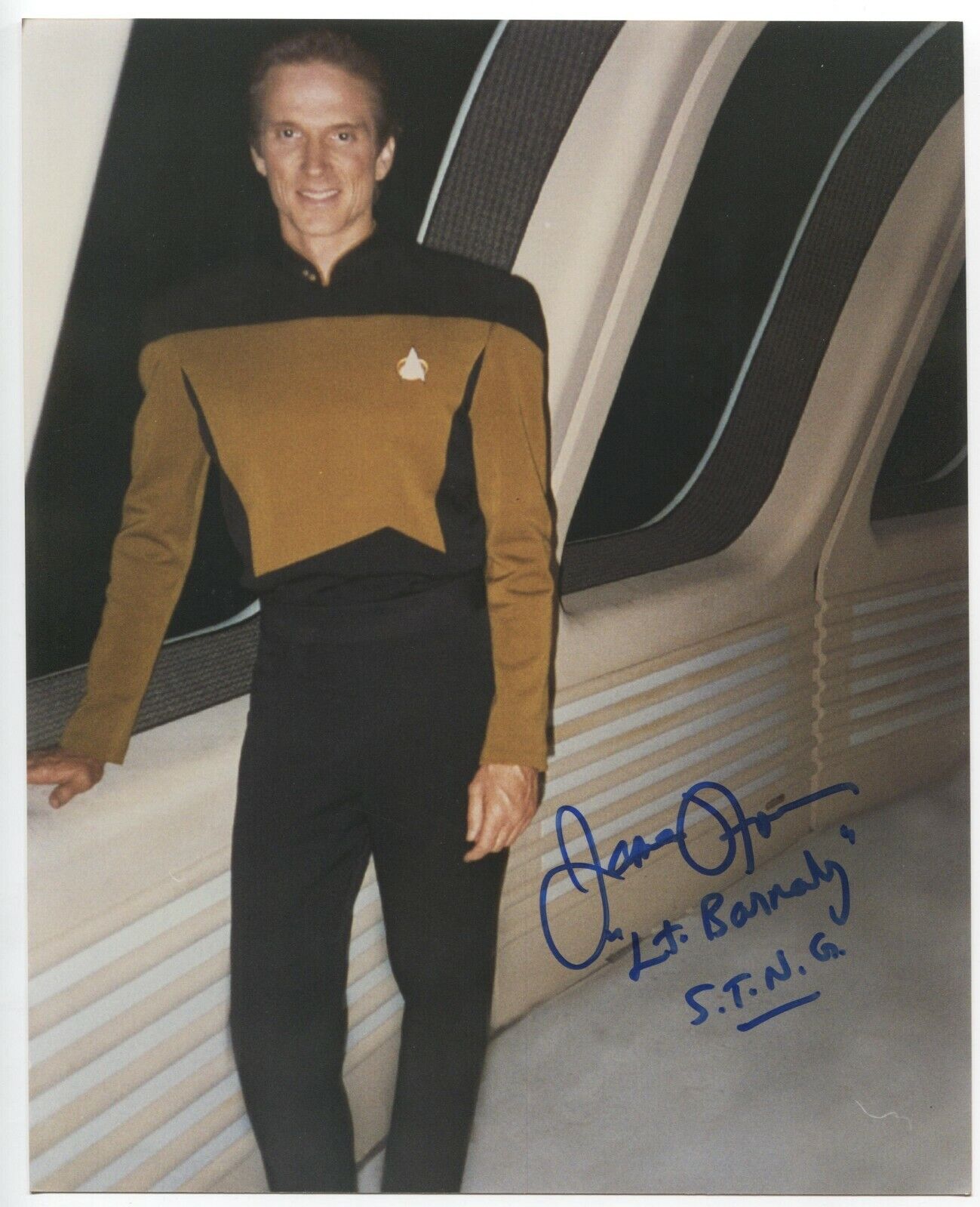 James Horan Signed 8x10 Inch Photo Poster painting Autographed Signature Star Trek TNG