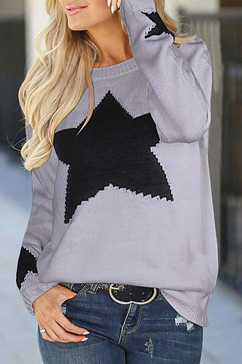 Star Shaped Casual Sweater