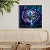 Diamond Painting-5D Full Round Drill Amethyst Flower Tree(40x40cm)