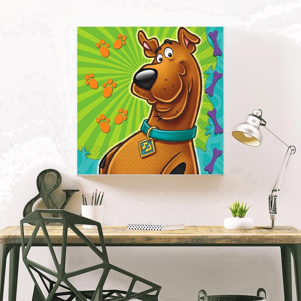 Diamond Painting - Full Round - Naughty Dog