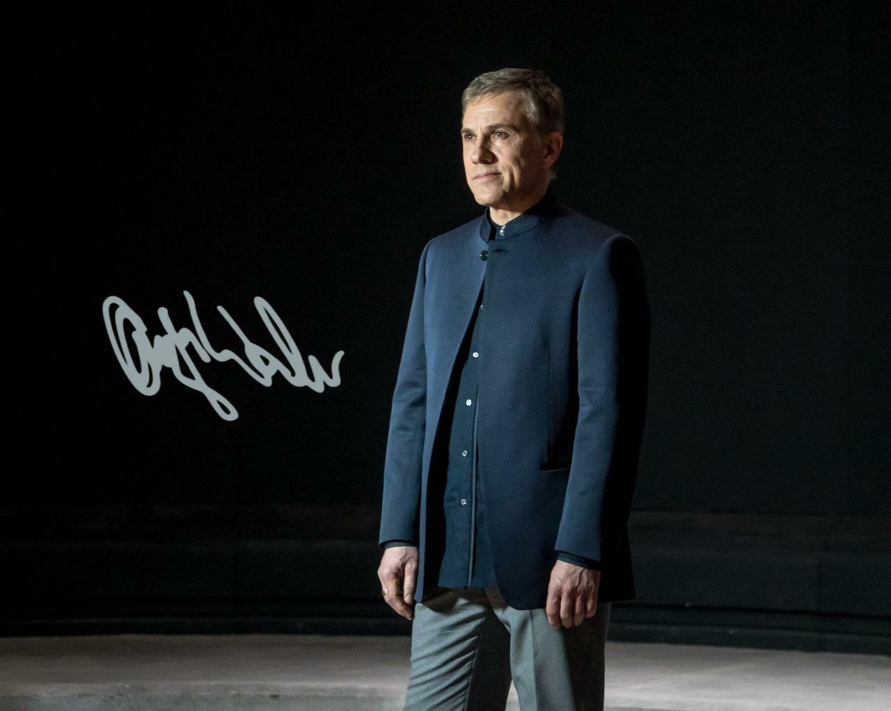 CHRISTOPH WALTZ James Bond Spectre SIGNED AUTOGRPHED 10 X 8