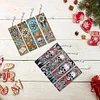 8Pcs Schädel - 5d DIY Handwerk Lesezeichen