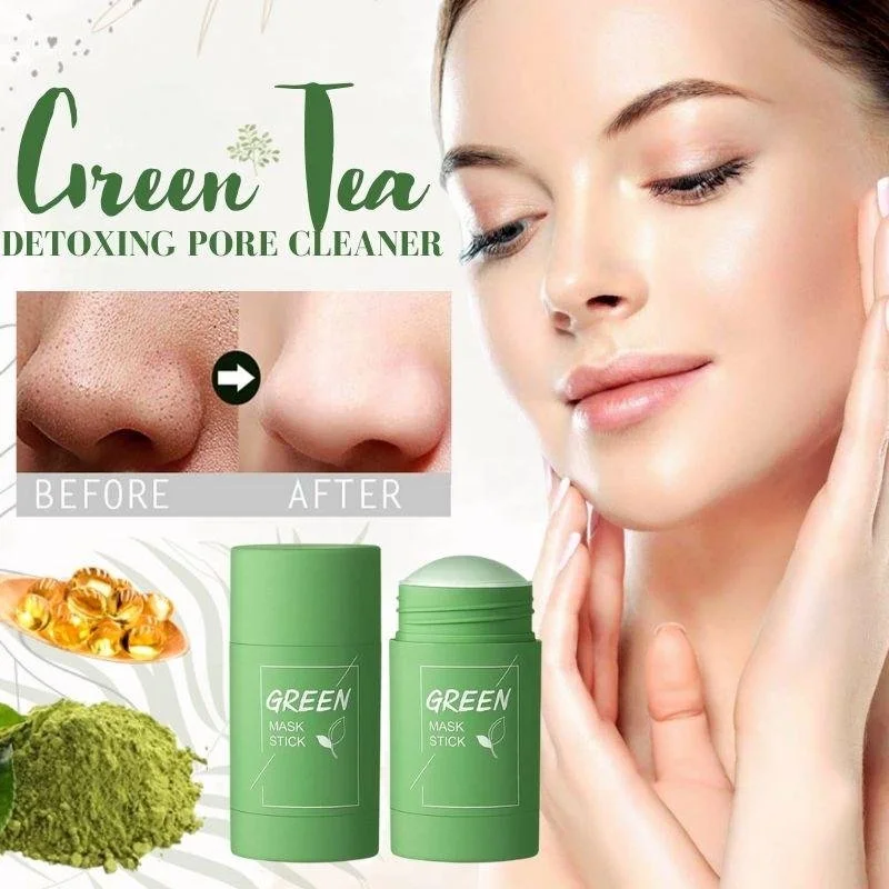 🌿Best Sale 50%off🔥Poreless Deep Cleanse Green Tea Mask -(Buy 2 Get 1 Free Now!💕)