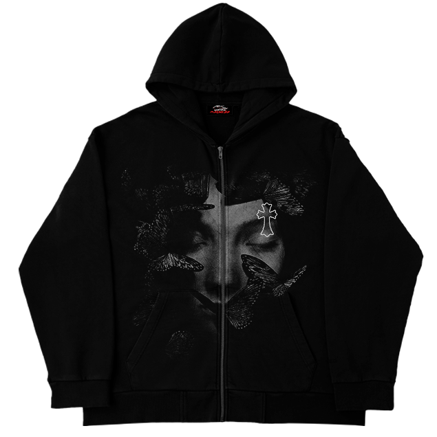 Heavens butterfly Zip Up