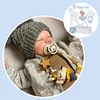 [Heartbeat💖 & Sound🔊] 20'' Truly Look Real Sleeping Baby Boys Newborn Reborn Doll Named Claire - RBBI-Myrebornbabydoll&reg; Myrebornbabydoll&reg;