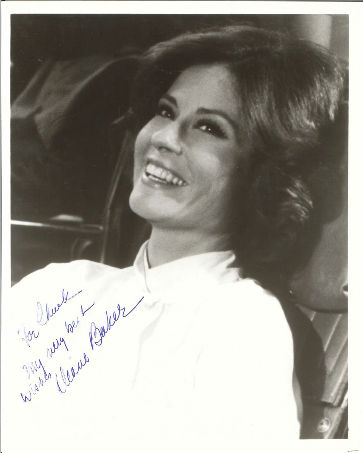 DIANE BAKER, ACTRESS SIGNED Photo Poster painting AUTOGRAPHED W/COA 8X10