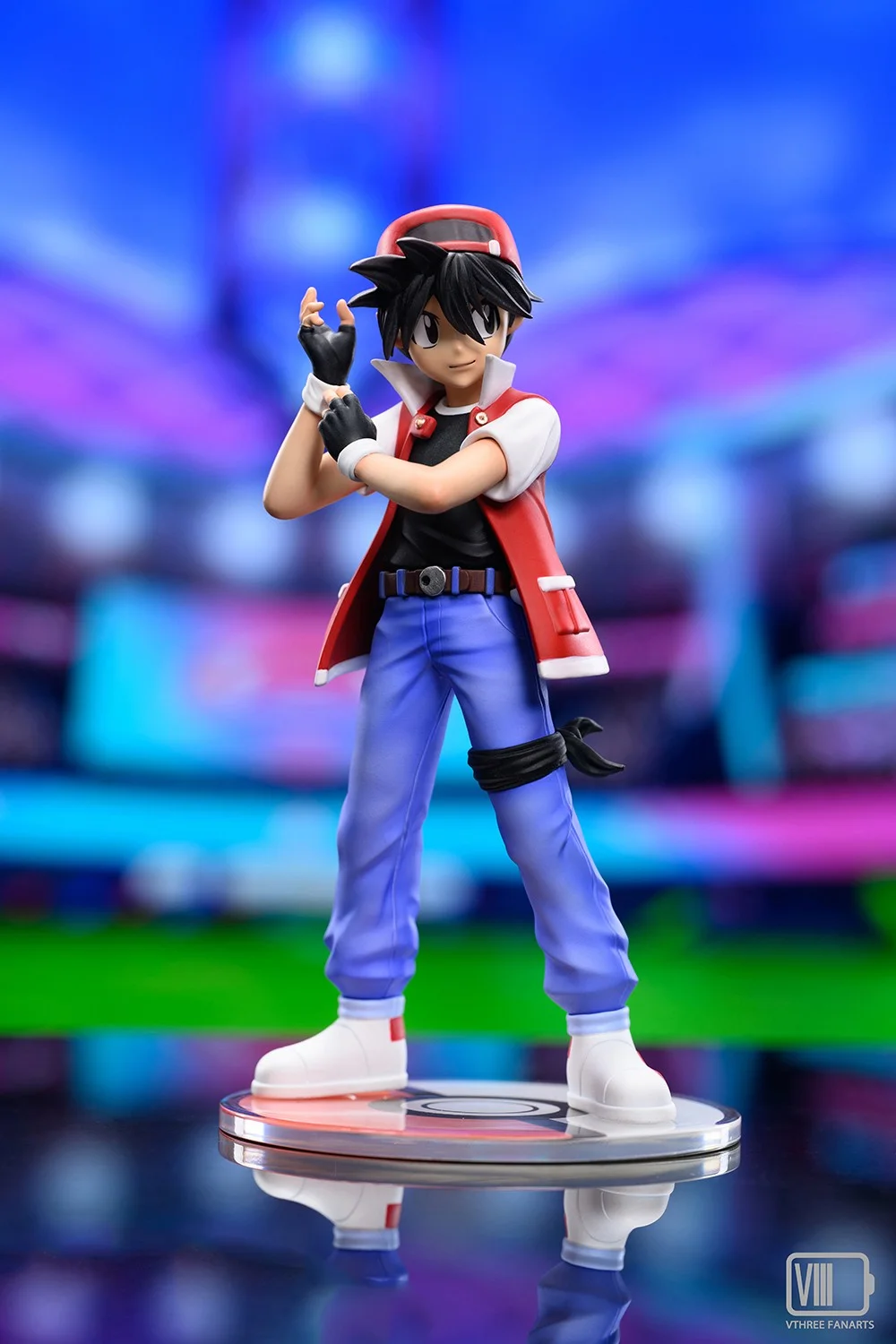 1/20 & 1/8 Scale World Zukan Red - Pokemon Statue - V3 FANARTS Studios