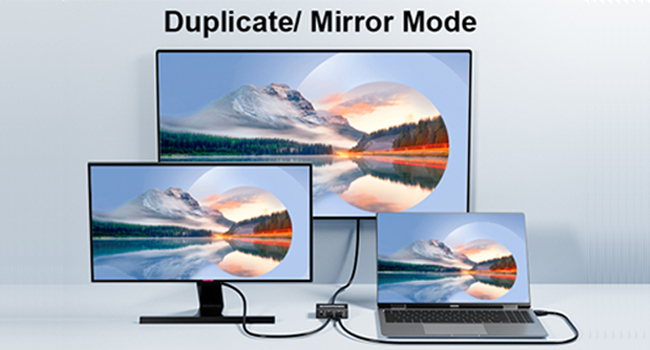 hdmi splitter extended display