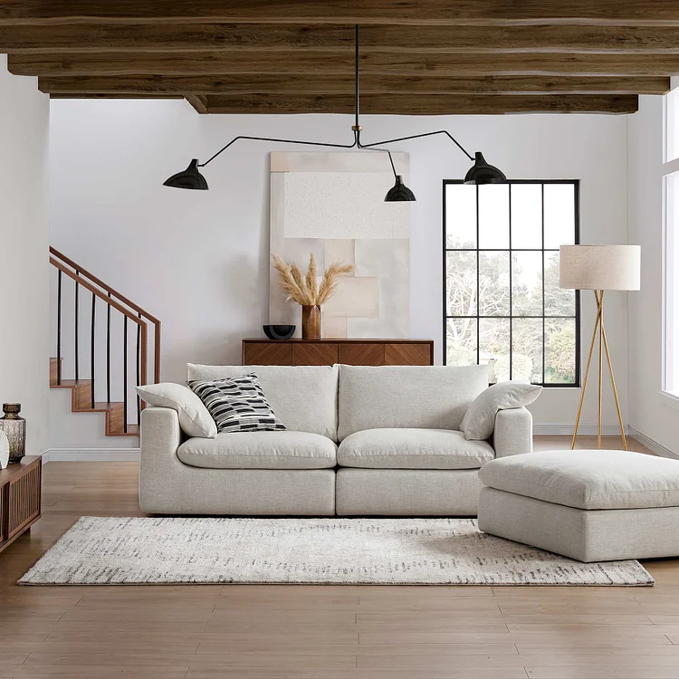 Dawson 3 Seater Sofa with Ottoman