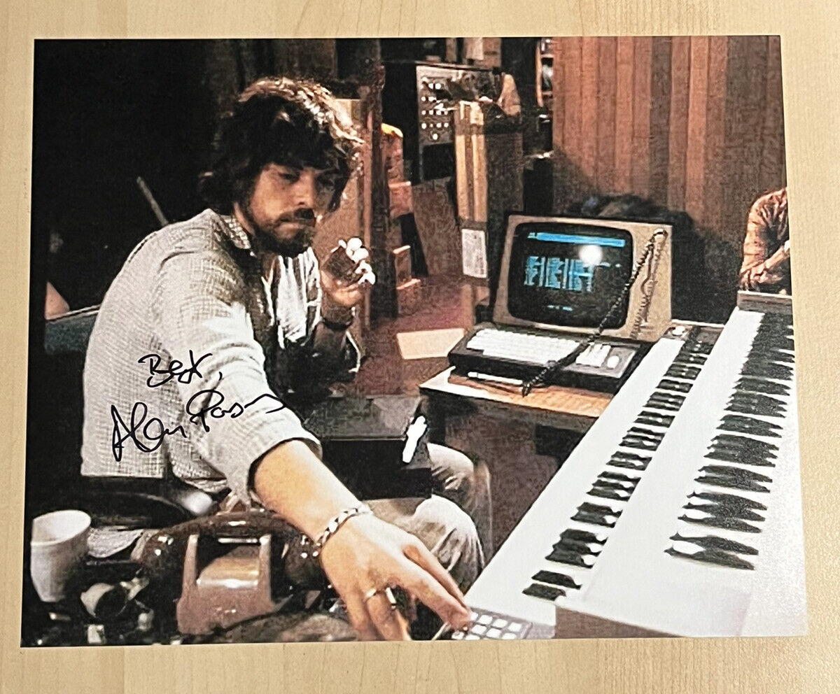 ALAN PARSONS PROJECT HAND SIGNED 8x10 Photo Poster painting AUTOGRAPHED SINGER MUSICIAN COA