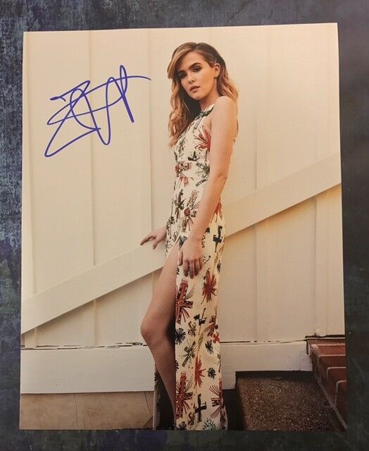 GFA Sexy Movie Why Him? * ZOEY DEUTCH * Signed Autograph 11x14 Photo Poster painting AD1 COA