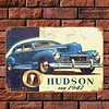 Hudson Automotive - Metal Tin Signs(8*12Inch/12*16Inch) - Garage&Transport