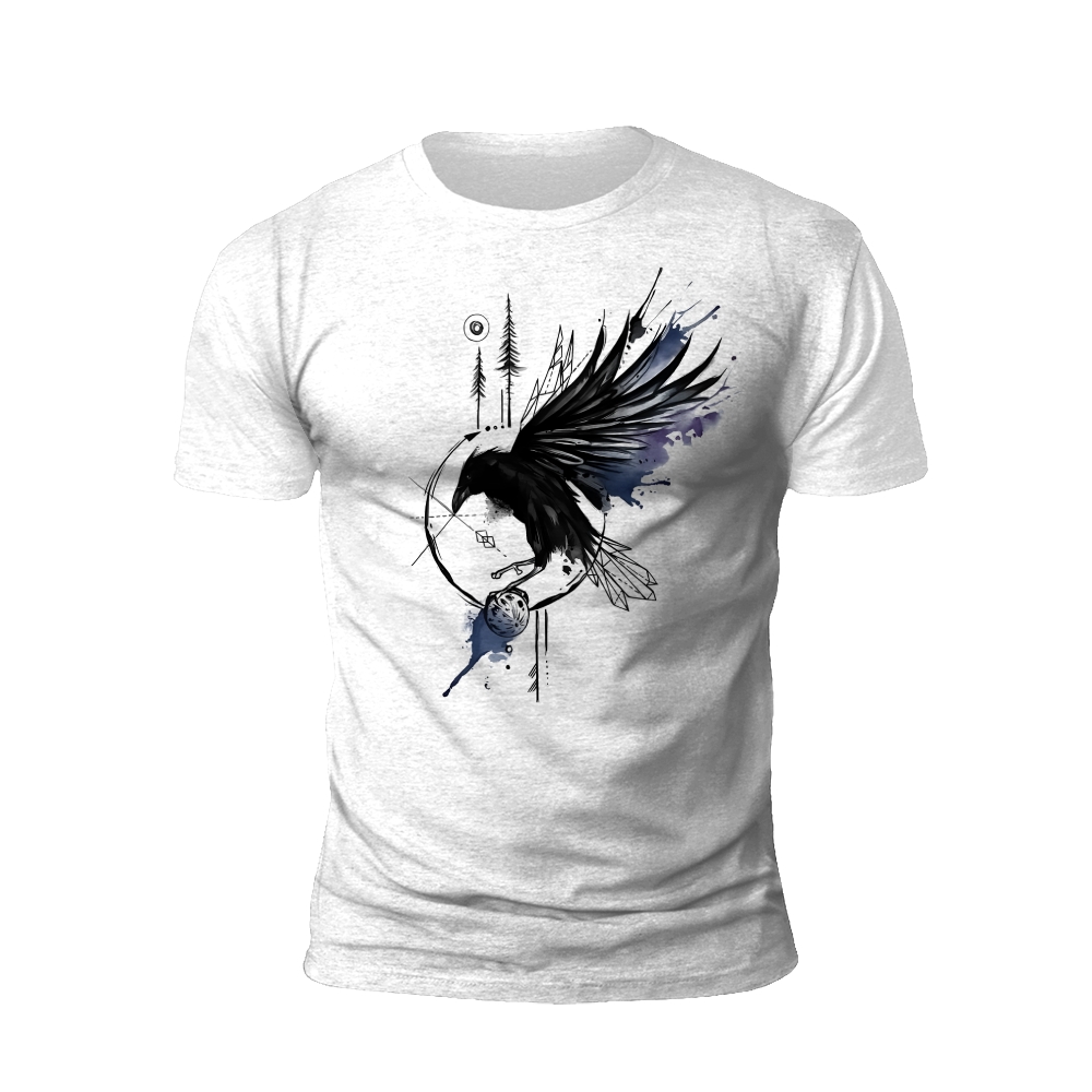 Mystic Flight: The Enigma of Crows T-shirt
