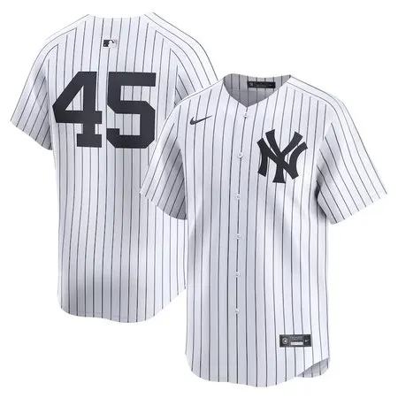 Men's New York Yankees #45 Gerrit Cole  White Home Limited Player Jersey 33RH