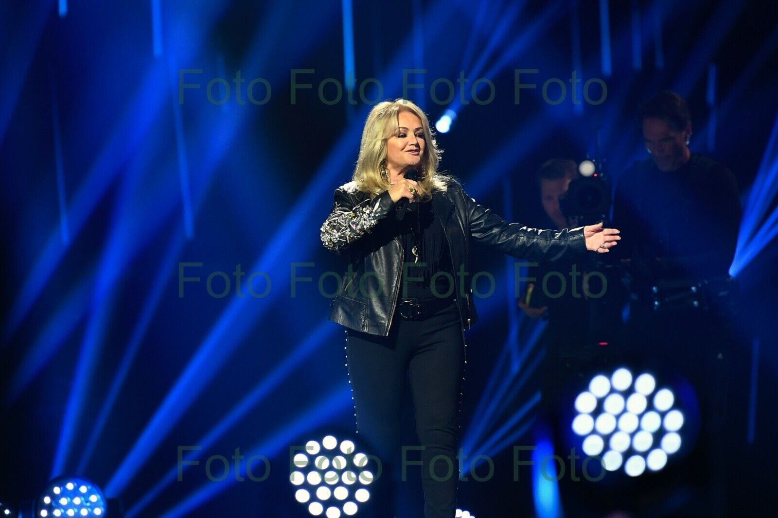 Bonnie Tyler Rock Pop Musik Foto 20 x 30 cm ohne Autogramm (Be-1