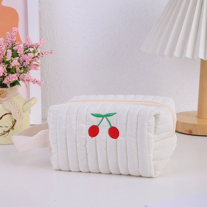 Cherry Class School Korean Style Pencil Case