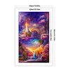 uk.everydayedeals (Limited Stock)Cross Stitch - 11ct Stamped - pays des merveilles (50*80cm)
