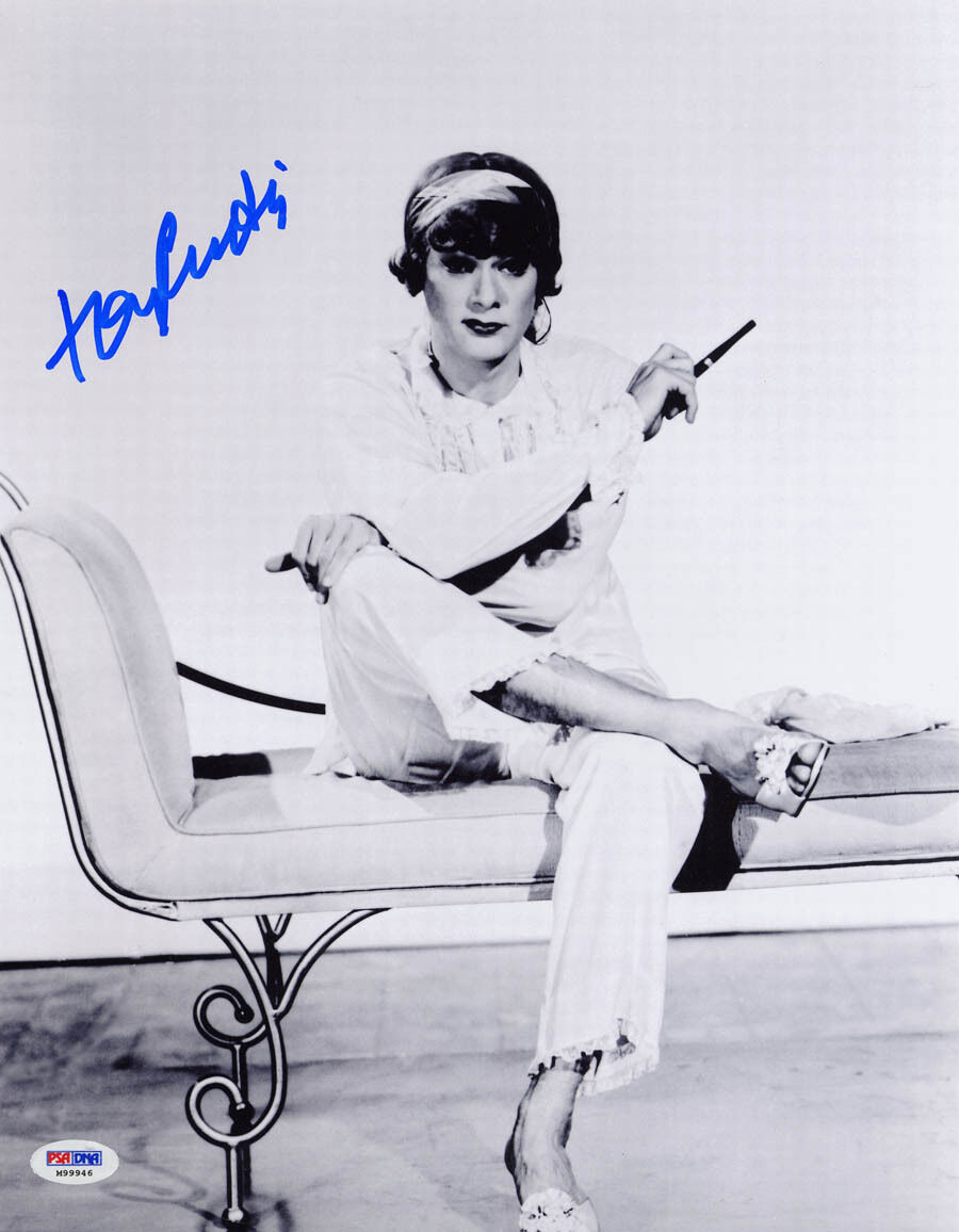 Tony Curtis SIGNED 11x14 Photo Poster painting Some Like It Hot PSA/DNA AUTOGRAPHED Jack Lemon