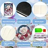 50 Pages DIY Rose Dream Catcher A5 Diamond Painting Notebook