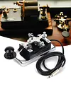 HY-K4 Stainless Steel Morse Code CW Trainer Learner CW Telegraph Shortwave Radio