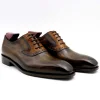 Luxury Mens Dress Shoes Genuine Leather Wedding Shoes
