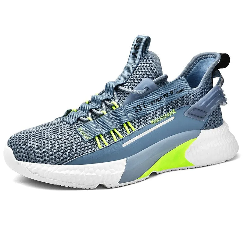 Breathable Lace-Up Casual Shoes Men Sneakers 2021 New Comfortable Outdoor Walking Shoes Plus Size 39-46 Feminino Zapatos