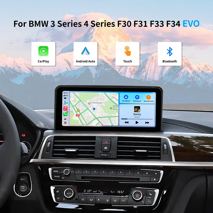 Wireless CarPlay Android Auto TouchScreen NBT For BMW 3 Series F30 F31 F34 F35 E - Foto 5